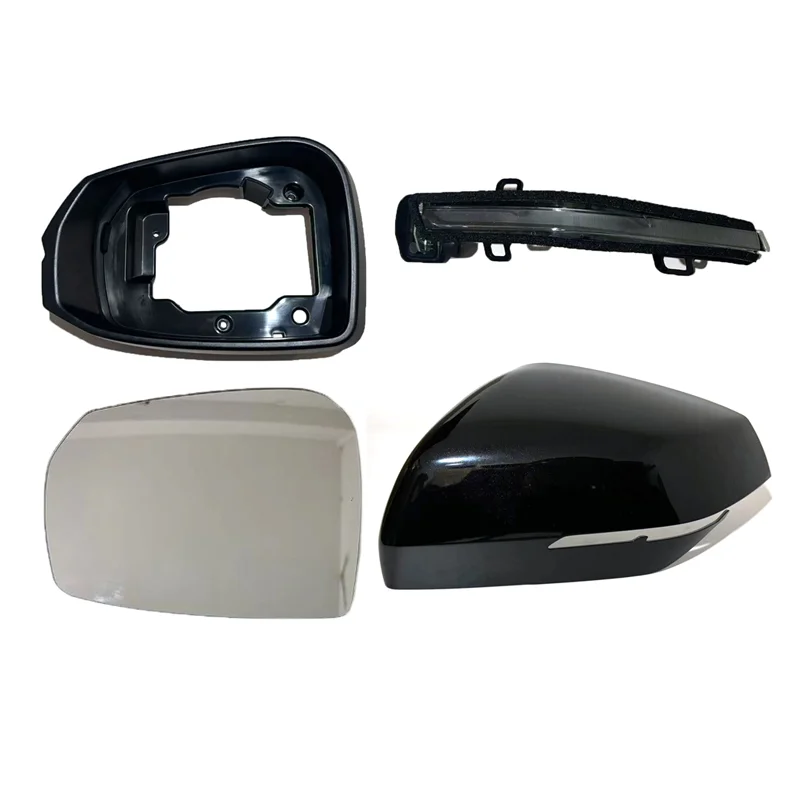 

For Geely EX5 Galaxy E5 side Rearview Mirror Glass Frame Mirror Cover Lid Cap shell Turn Signal Light Lamp