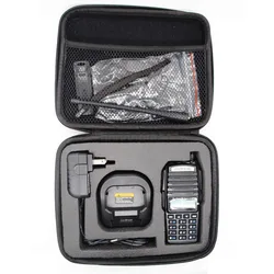 BAOFENG-walkie-talkie UV-82, bolsa de viaje, UV82, UV-8D, Motorola GP328, Radio bidireccional