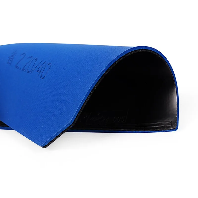DHS Skyline 2 3 Provincial Blue Sponge DHS TG2 TG3 Blue Sponge Blue TG-2 TG-3 Tischtennis-Gummi Original DHS Ping-Pong-Schwamm – Detail 5