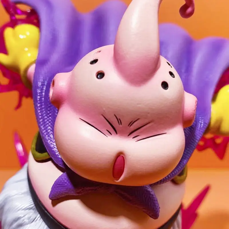 Dragon Ball Anime Figure, Burst Fat Buu, Cute Resonance Series, Shoous Buu, Ornement de bureau, Cadeau de vacances, Vente en gros, Kawaii, 19 cm