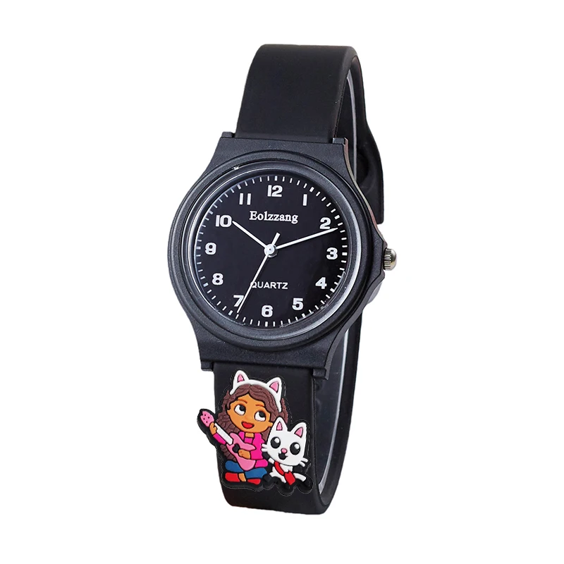 新しいギャビーのドールハウス男の子女の子腕時計子供ミニマリストかわいい子供漫画腕時計ギフト子供のための女の子時計