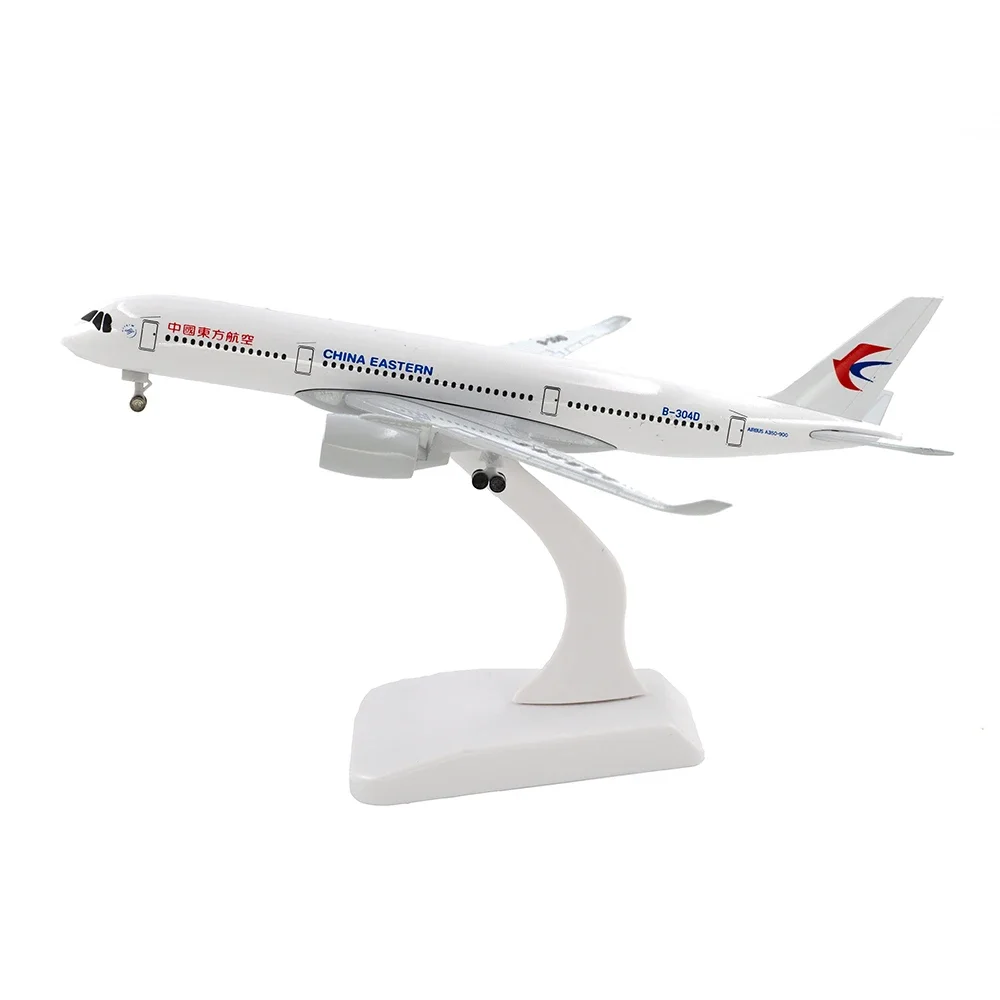 20 cm Flugzeug China Eastern Airlines Airbus A350 mit Fahrwerk Legierung Flugzeug Modell Spielzeug Kinder Kinder Geschenk für Sammlung