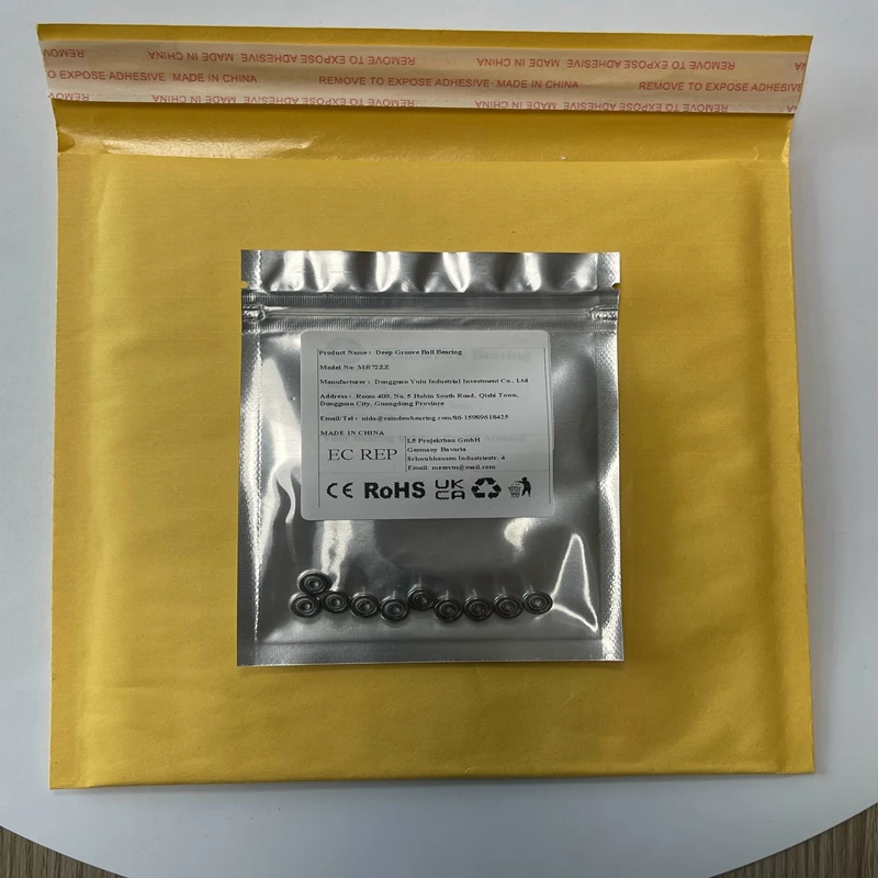 10PCS MR72ZZ 2X7X3 mm ABEC-7 Deep Groove Ball Bearings For Precision Instruments MR62ZZ MR83ZZ MR93ZZ MR115ZZ MR137ZZ MR1016ZZ