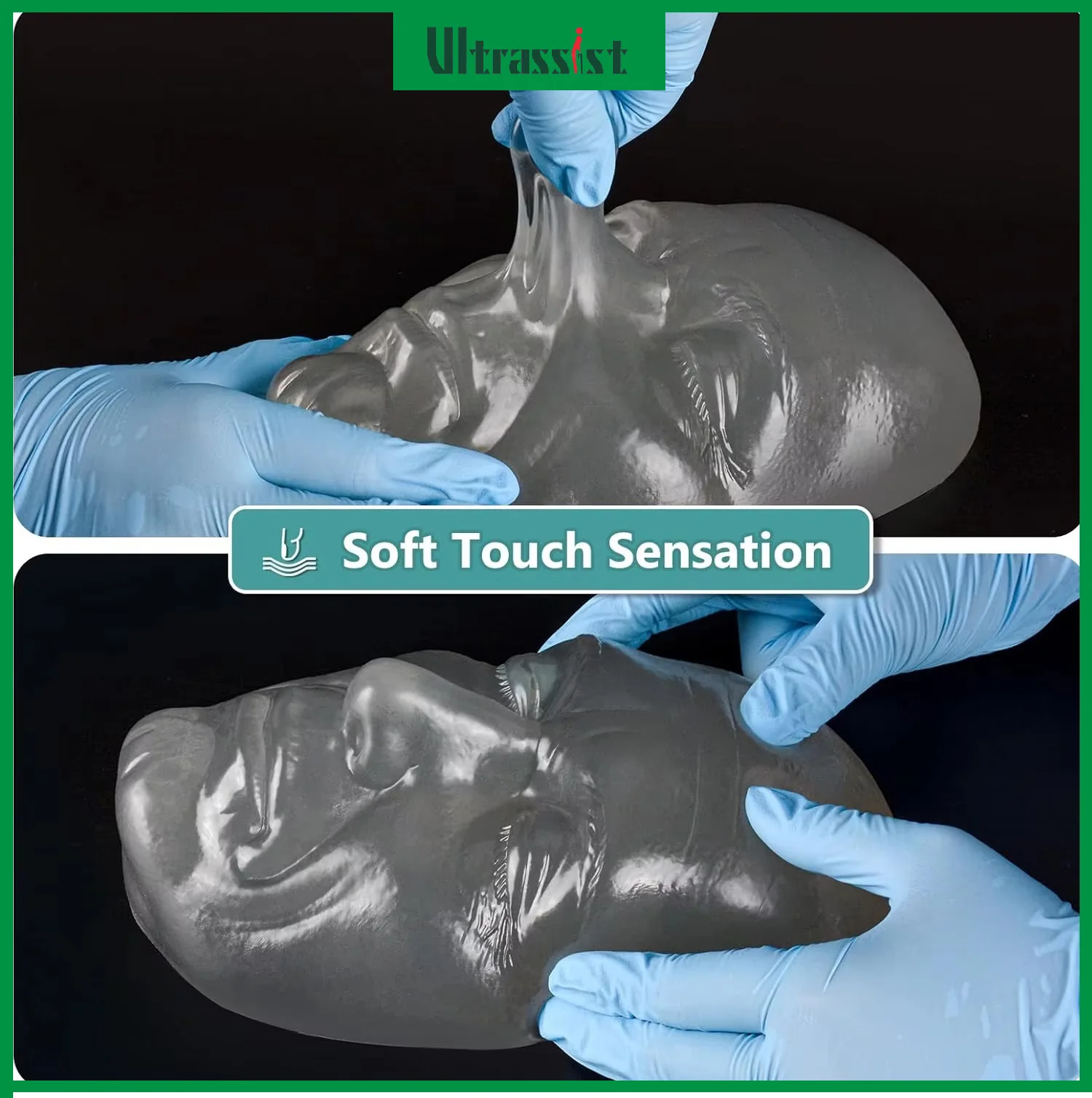 

Ultrassist Facial Injection & Thread Facelift Head Model Injection Training Face Model for Esthetician Medical Doctor Teaching