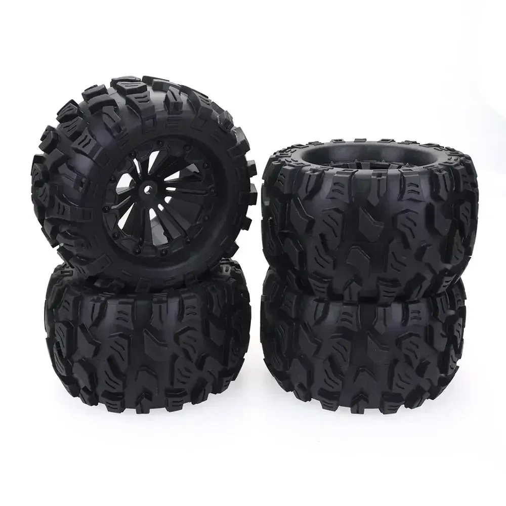 

4 шт. 125 мм 1/10 для шин и колес Monster Truck Hex 12 мм для Traxxas Tamiya Kyosho HPI HSP Savage XS TM Flux LRP