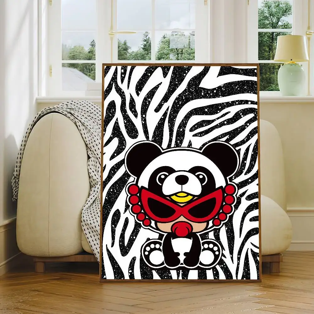 Kawaii cute art H-Hysteric M-Mini Poster Classic Wall Art Canvas Print Suitable for Home Living Room Room Decoration Painting