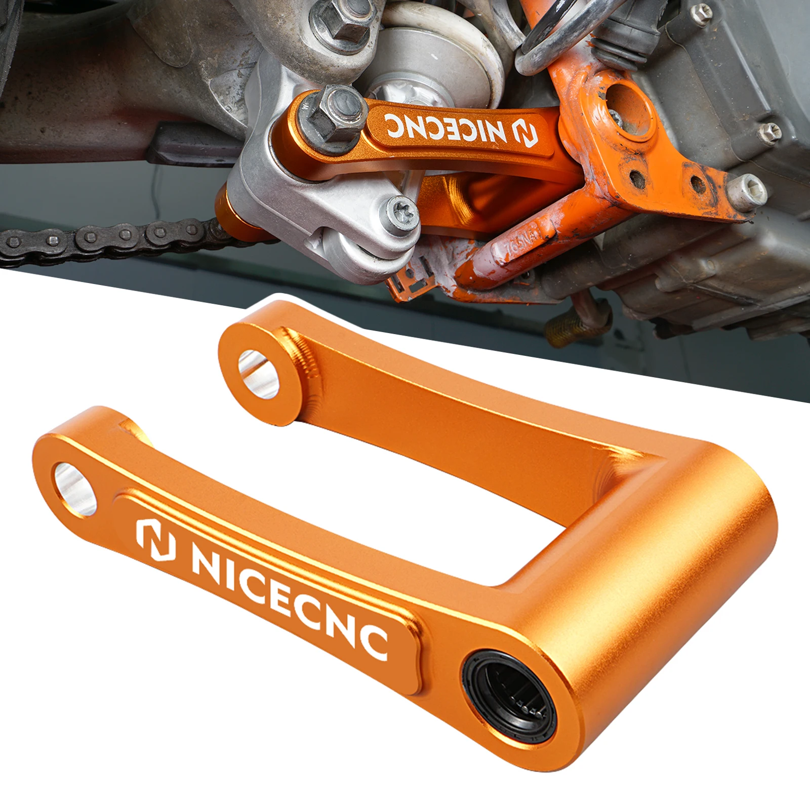 

For KTM 690 Enduro/R 690 SMC/R Lowering Linkage 1"/1.25" Lower Lowering Link for Husqvarna 701 Enduro 701 SM GasGas 700 ES/SM