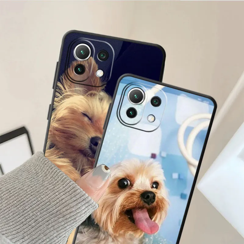 Yorkshire terrier dog Case for Xiaomi Redmi Note 11T 11R 8T 9T 10 Lite 10S 11 Pro 8 7 9 9S 12 11S 11 TPU Soft Cover