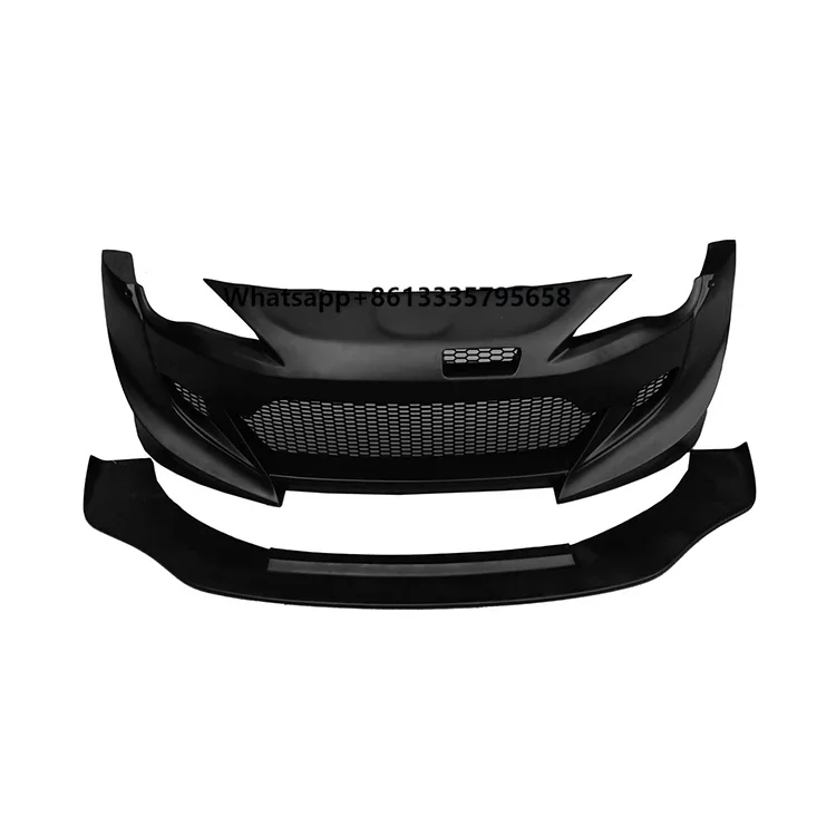 

RB3 STYLE Fiber Reinforce Polymer Front Bumper with Canards Accessories Body Kit for GT86 or BRZ or Scion FRS