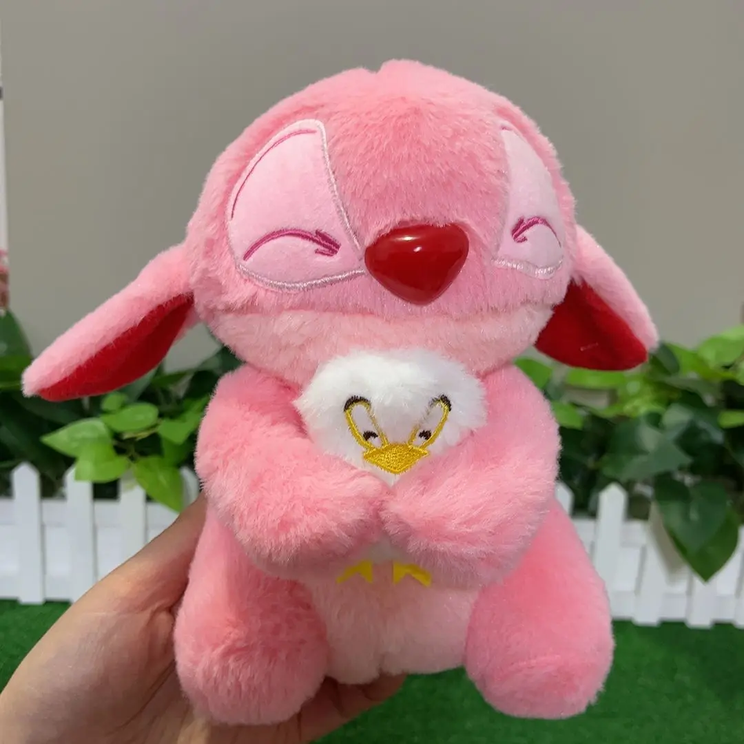 

Горячий стиль Лило и Стич, милые мультяшные куклы, игрушки, каваи, аниме, мягкие куклы, подушка, игрушки, подарок на день рождения ~