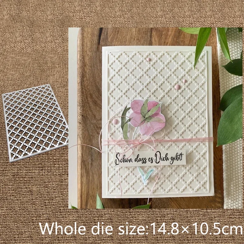 

Новый дизайн, металлическая трафаретная форма для вырезания, вырубные ножи в форме ромба, вырубные формы для скрапбукинга, для альбомов, бумажных открыток, тиснения