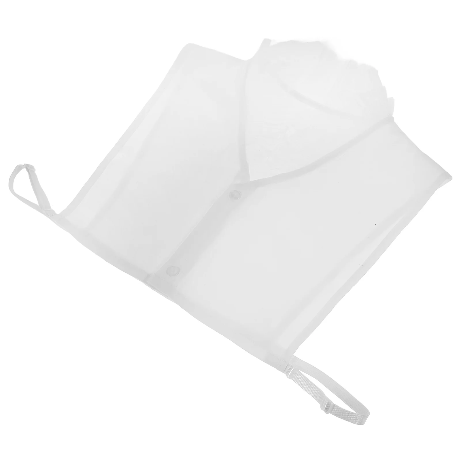 V-Shaped Half Shirt Chiffon False Collar Decorative Collar Layering Sweater Office Suit Blouse Insert Women Girls