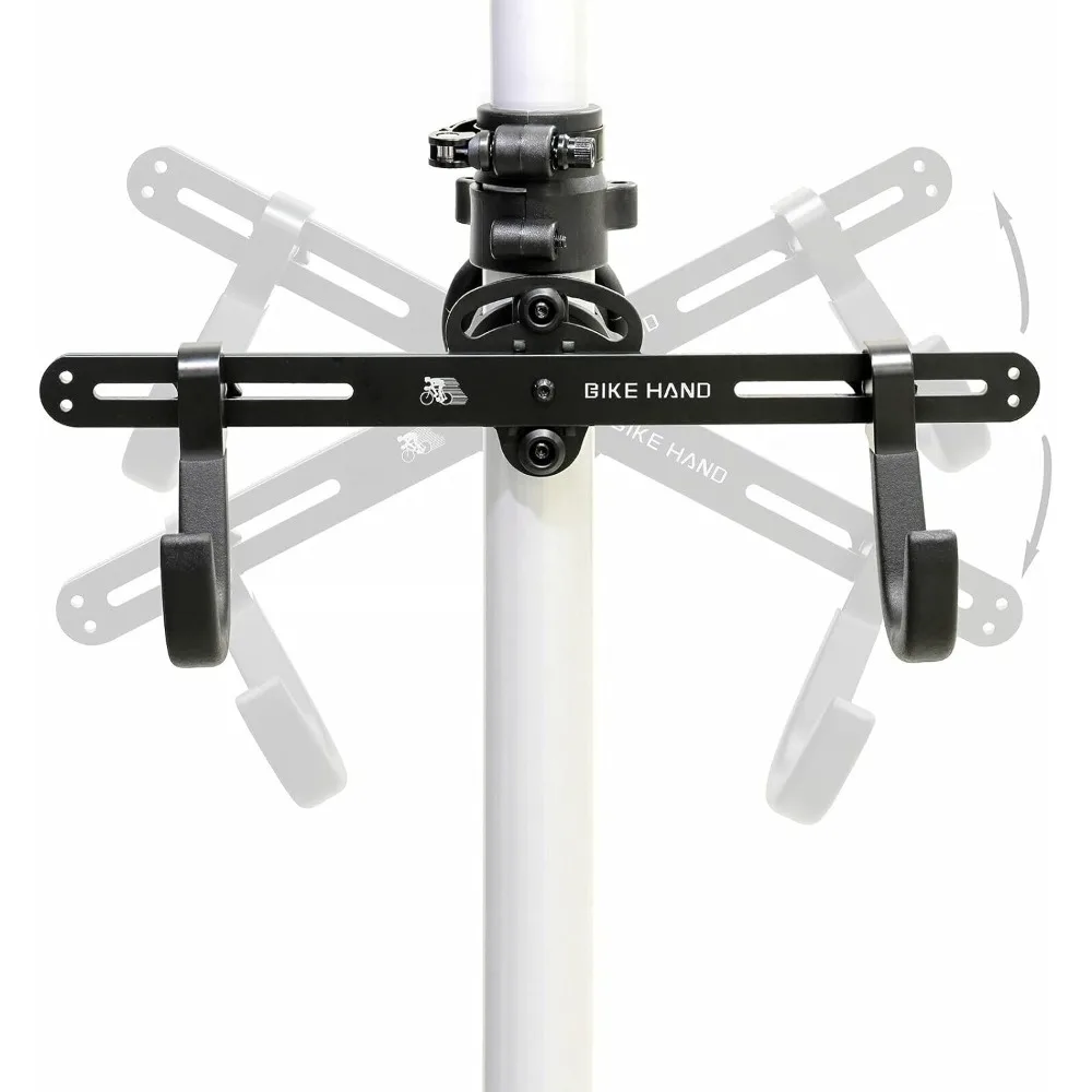 شماعة دراجة ذات جاذبية عمودية للتخزين الداخلي: حامل أرضي مدمج للدراجات في المرآب والشقق