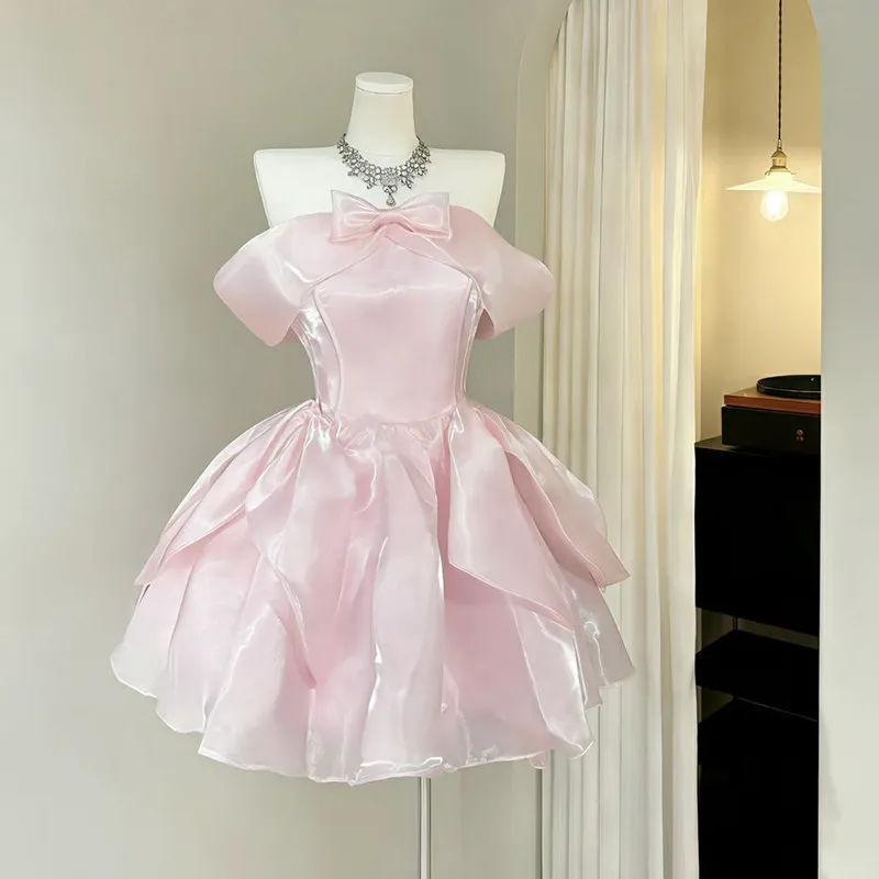 vestido-mini-princesa-rosa-con-hombros-descubiertos-y-gran-lazo-vestido-corto-brillante-y-abullonado-para-fiesta-de-graduacion-cumpleanos-o-reunion-de-graduantes-para-mujer