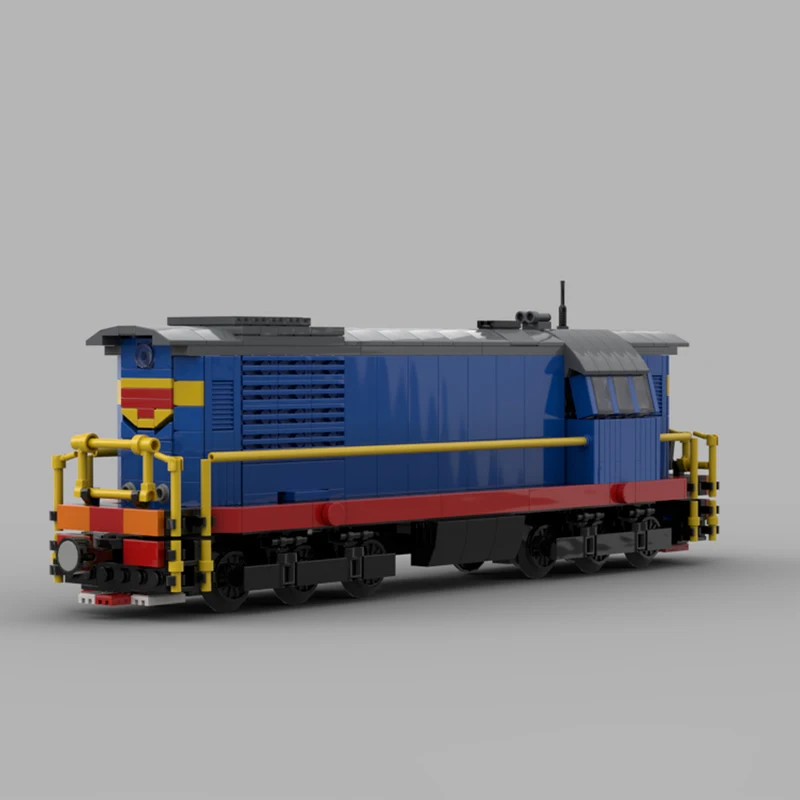 

750pcs MOC ChME3 Diesel Locomotive City Train Model Building Blocks Construction Toy Christmas Gifts DIY Creative Idea Education
