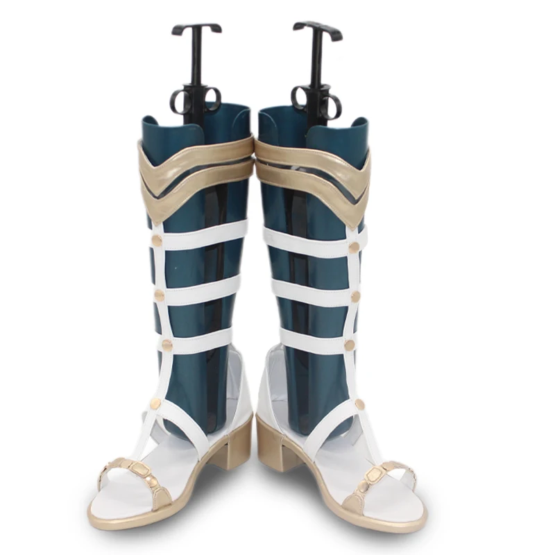Cyrene cosplay honkai: star rail traje mulher cyrene sapatos botas halloween carnaval festa jogar sapatos de papel para mulher