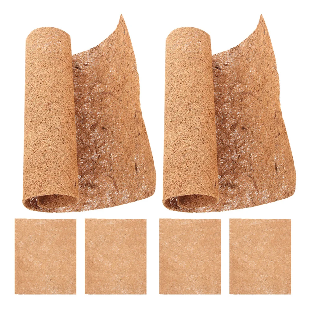 

6Pcs Natural Coconut Fiber Chicken Nesting Pads Comfortable Nest Box Mat Egg Cushion for Poultry Coop Nesting Box Pads