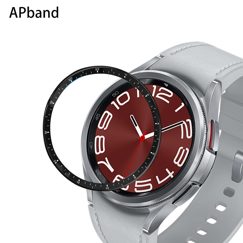 Bezel Ring For Samsung Galaxy Watch 6 Classic 47mm 43mm PC Cover Bumper case Smartwatch Accessorie Watch 6 Bluetooth Classic 43