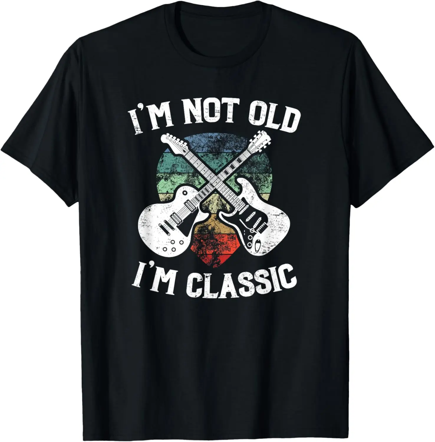 I'm Not Old I'm Classic Funny Rock & Roll - Men's & Women's T-Shirt