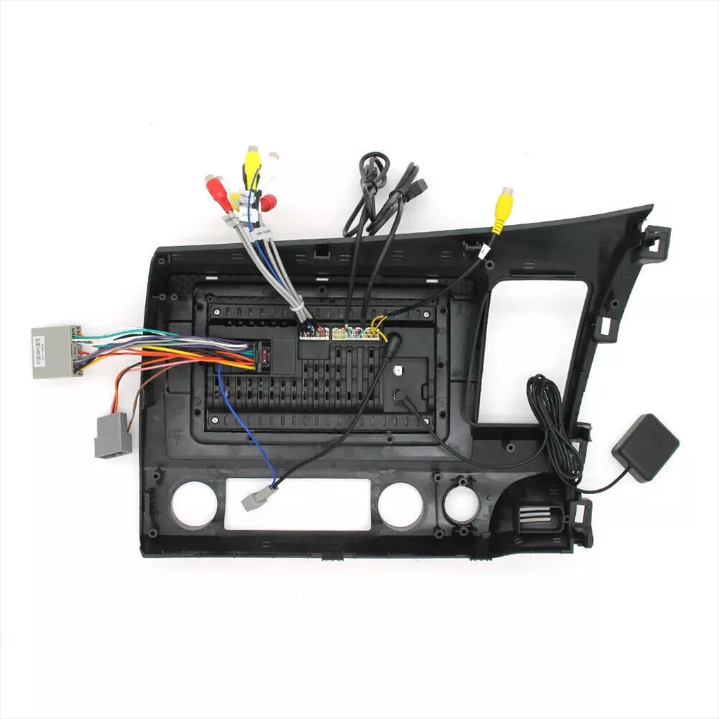 10.1 polegada android 14 para honda civic 2006-2011 rádio do carro reprodutor multimídia 2 + 32g wifi ahd 2 din estéreo dvd unidade principal alto-falante