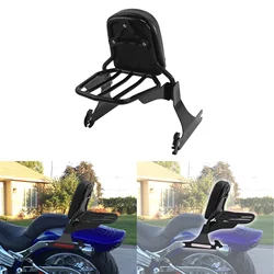 Motorcycle Backrest Sissy Bar Luggage Rack Fit For Harley Softail Breakout FXSB 2013 2014 2015 2016 2017
