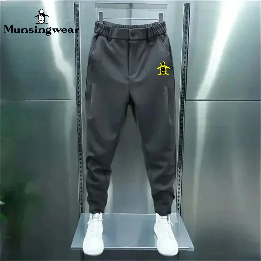 Munsing Golf Wear Heren 2025, Zomer Casual Broek Mode Sport Casual GOLF Broek Mode Heren GOLF Broek Nieuwe Golfkleding