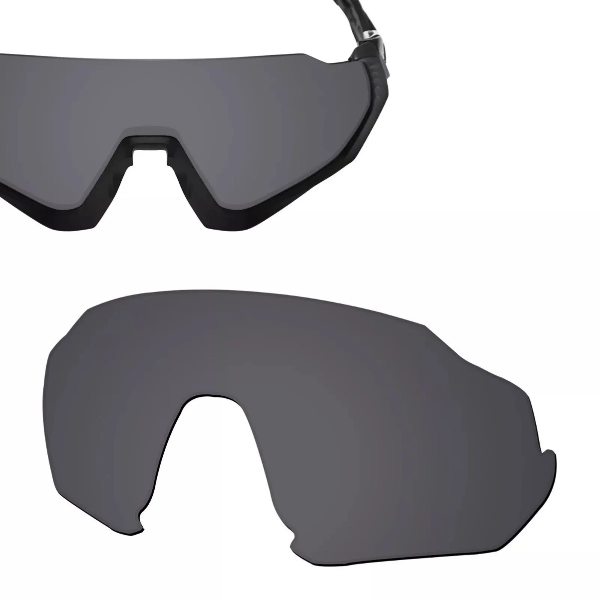 عدسات Hokklo المستقطبة البديلة لسترة Oakley Flight OO9401 lrest فقط - البر الرئيسى للصين