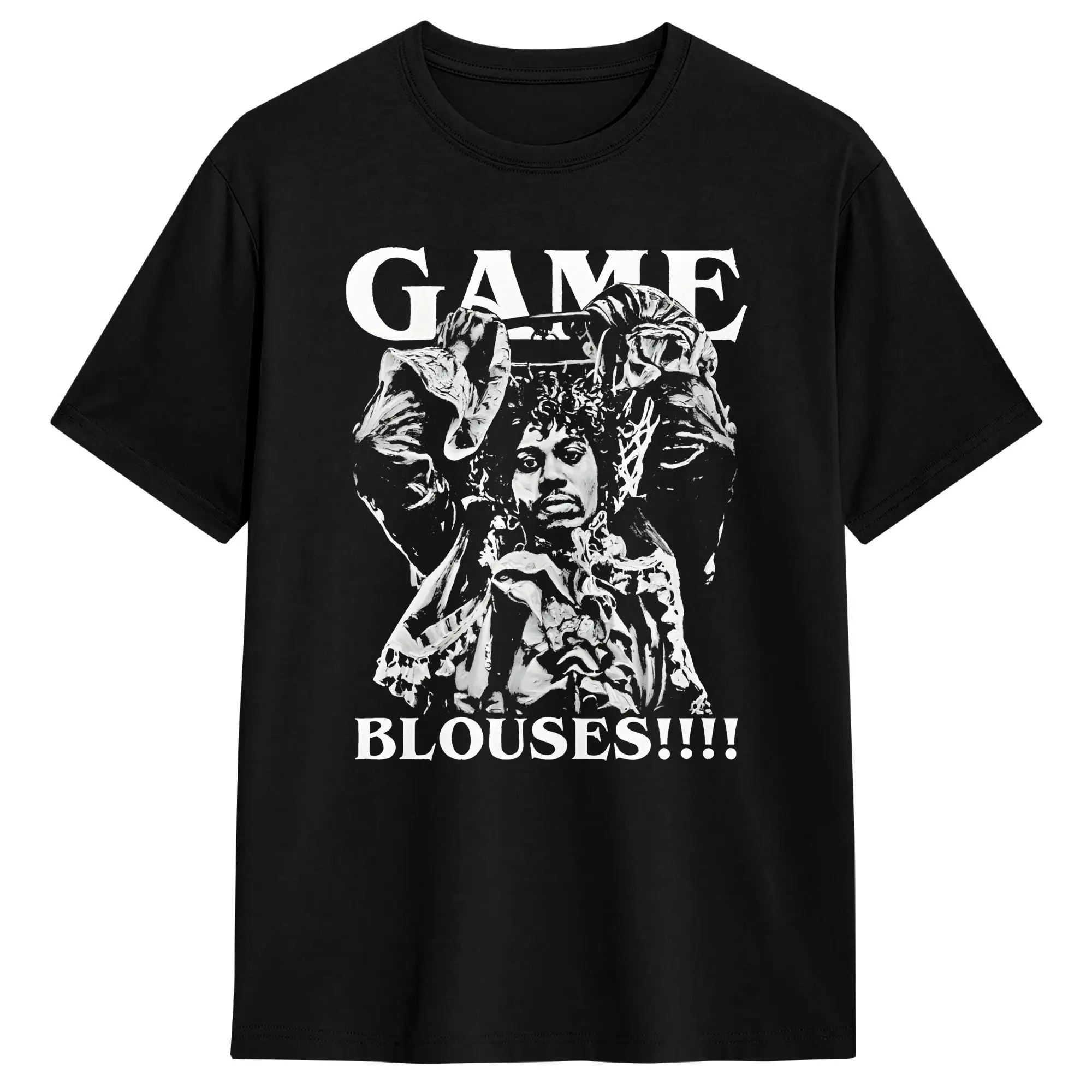 Dave Chappelle Meme Prince Game Blouses White Cotton T-Shirt For Men Beach Vintage T-Shirts O Neck Hippie Tees Plus Size Clothes
