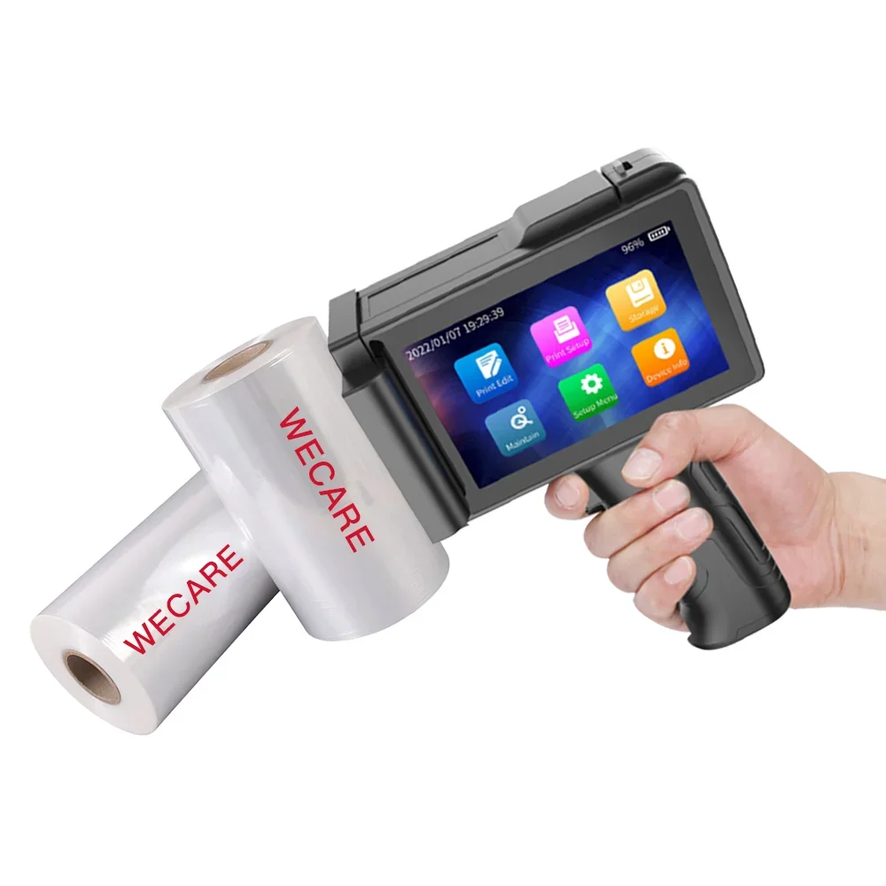 WECARE H91Handheld Printer Smart Inkjet Portable Ink Jet Printer Expiry Date Coding Inkjet Printer