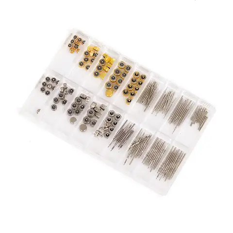 Mixed Watch Crown And Shaft Assembly Long Tube Flat Tube Handle Watch Accessories Adjustment Self-inking Shaft Core