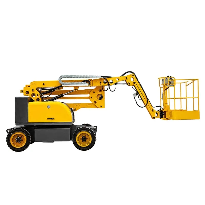 Customized Boom Man Lift High Quality Towable Self Propelled 8-22m Articulated Boom Lift Hydraulic Work Platform