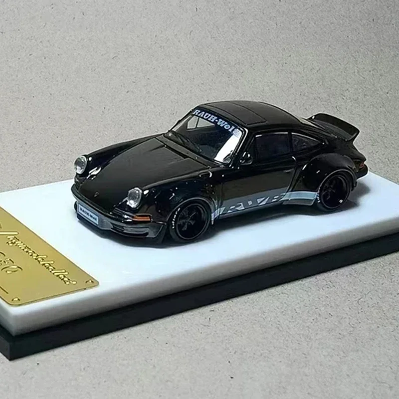 In Stock MC 1:64 RWB 930 Duck Wing Diecast Alloy Car Model Collection Toys