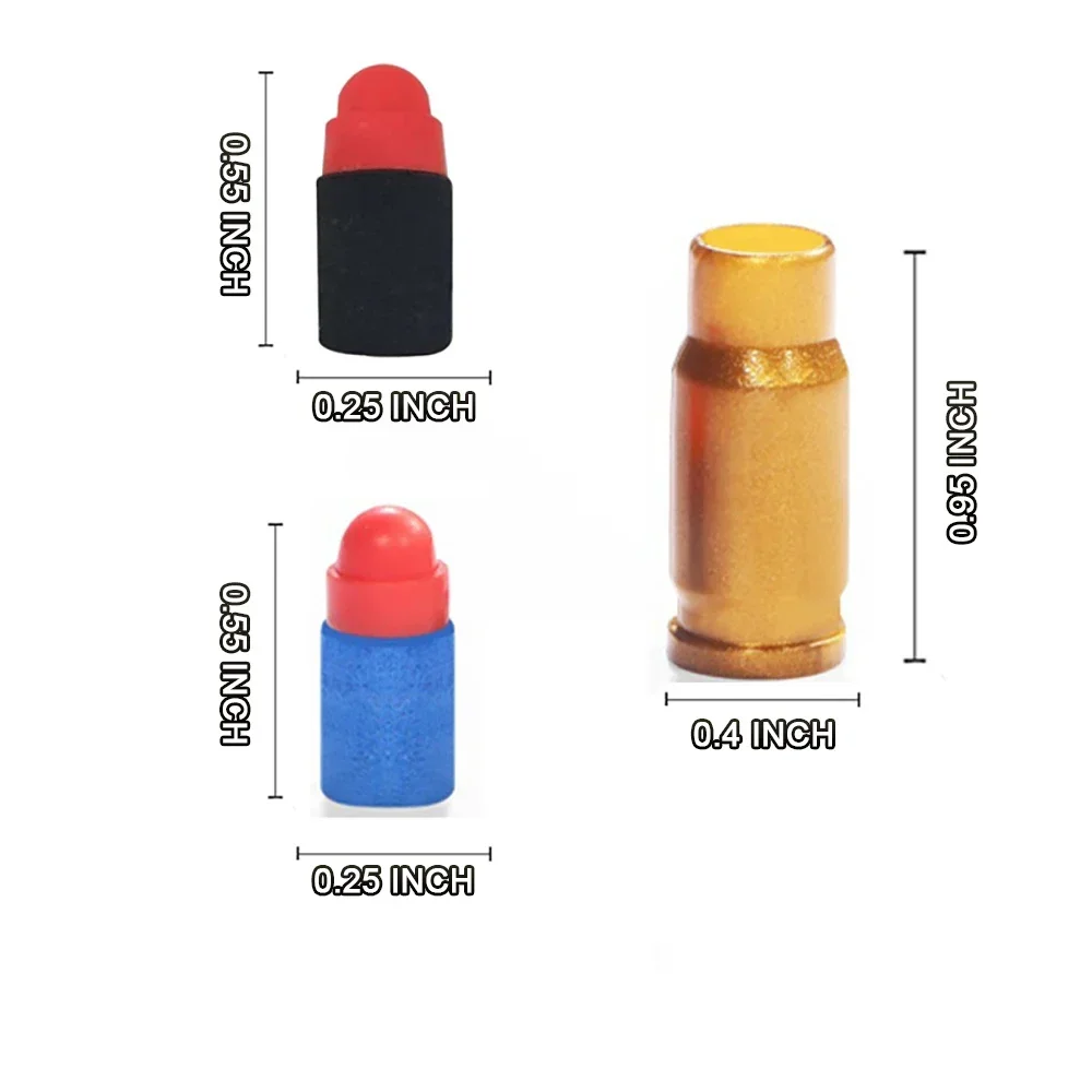 A100 رصاصة رغوة لينة + 32 قذيفة ل غلوك مسدس لعبة كولت مسدس ألعاب الرماية لعب الاطفال دروبشيب Shopify #4