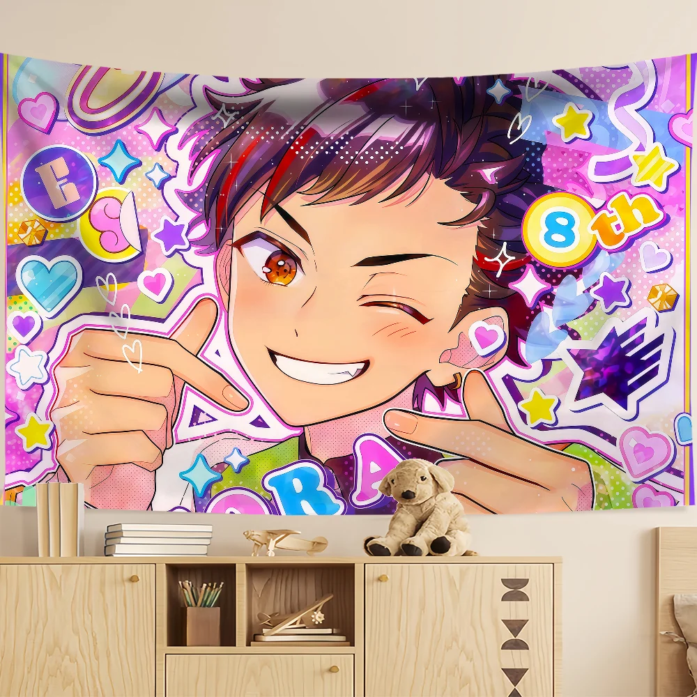 game Tetora Shinobu e-ensemble s-stars flag For Room Dorm Camping Party Living room Garage Bar wall Picnic Club Decor Banner