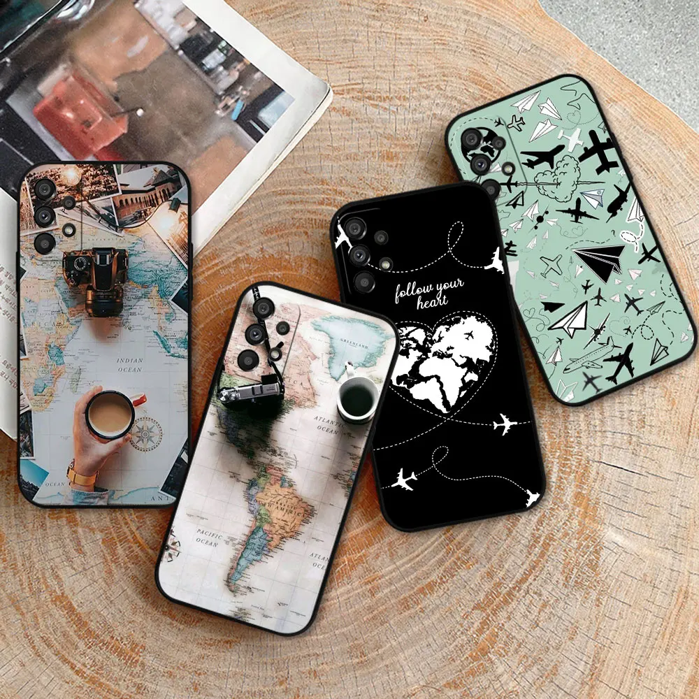 Planes World Map Tr…