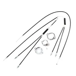 BMX Bike Gyro Brake Cables Front Rear Upper Lower Cables Set  Rotor