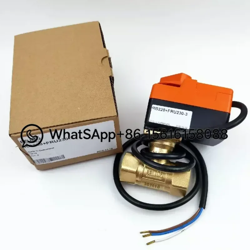 Original Belimo RB220 FRU230-3 Electric Two Way Valve Fan Coil Unit RB225 FRU230-3 HVAC Control Actuator Complete SKU Model
