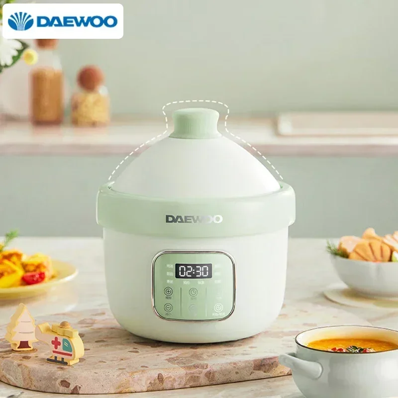 220V Electric Stewpot for Baby Food and Soup with Automatic Temperature Control