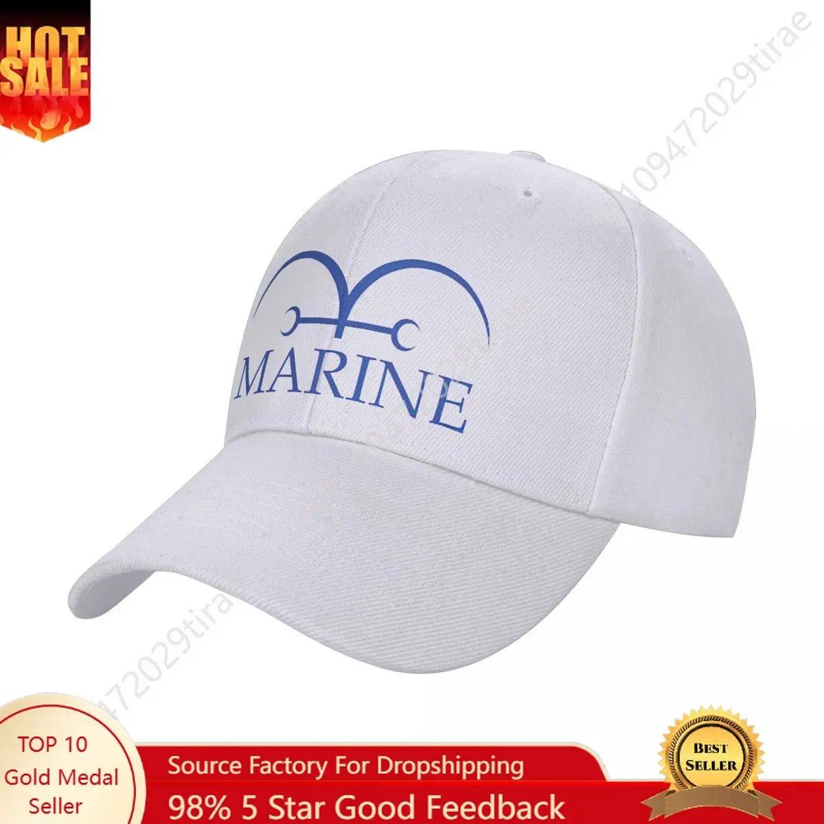 Marines Flag Navy Anime Japan Baseball Caps Unisex Fashion Trucker Hat One Pieces Hats Adjustable Snapback Caps Dad Hat Summer