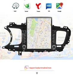 8G+128G Android 14 For Kia Optima K5 2010 - 2015 Car Radio Audio Multimedia Stereo PC Tablet GPS Monitor DVD Carplay Auto