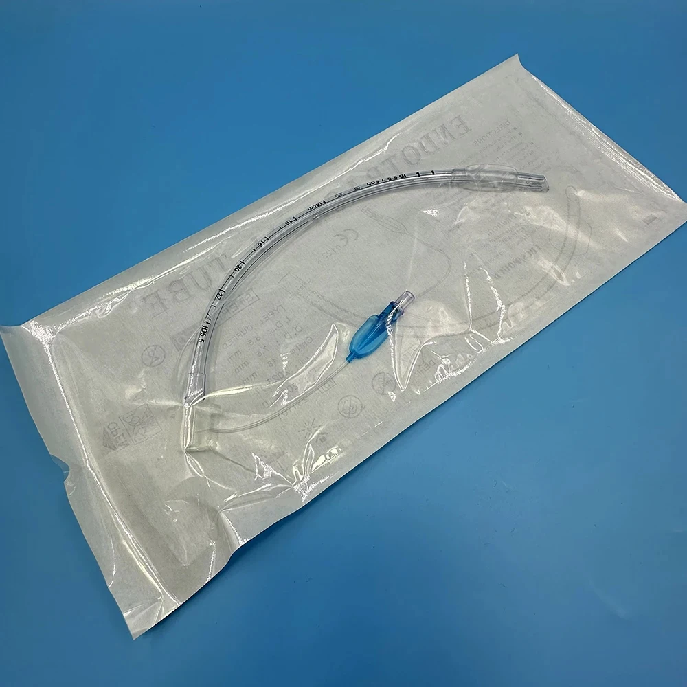 Animal tracheal intubation Cat Dogs Disposable PVC Sterile Oral Nasal Endotracheal Tube with Cuff 2.5-10mm Veterinary Supplies