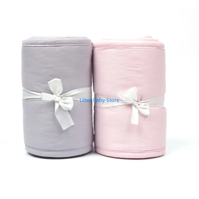 

N80C 3 Pcs Soft Baby Crib Cover Breathable Protector Padded Guard Wrap Bumper