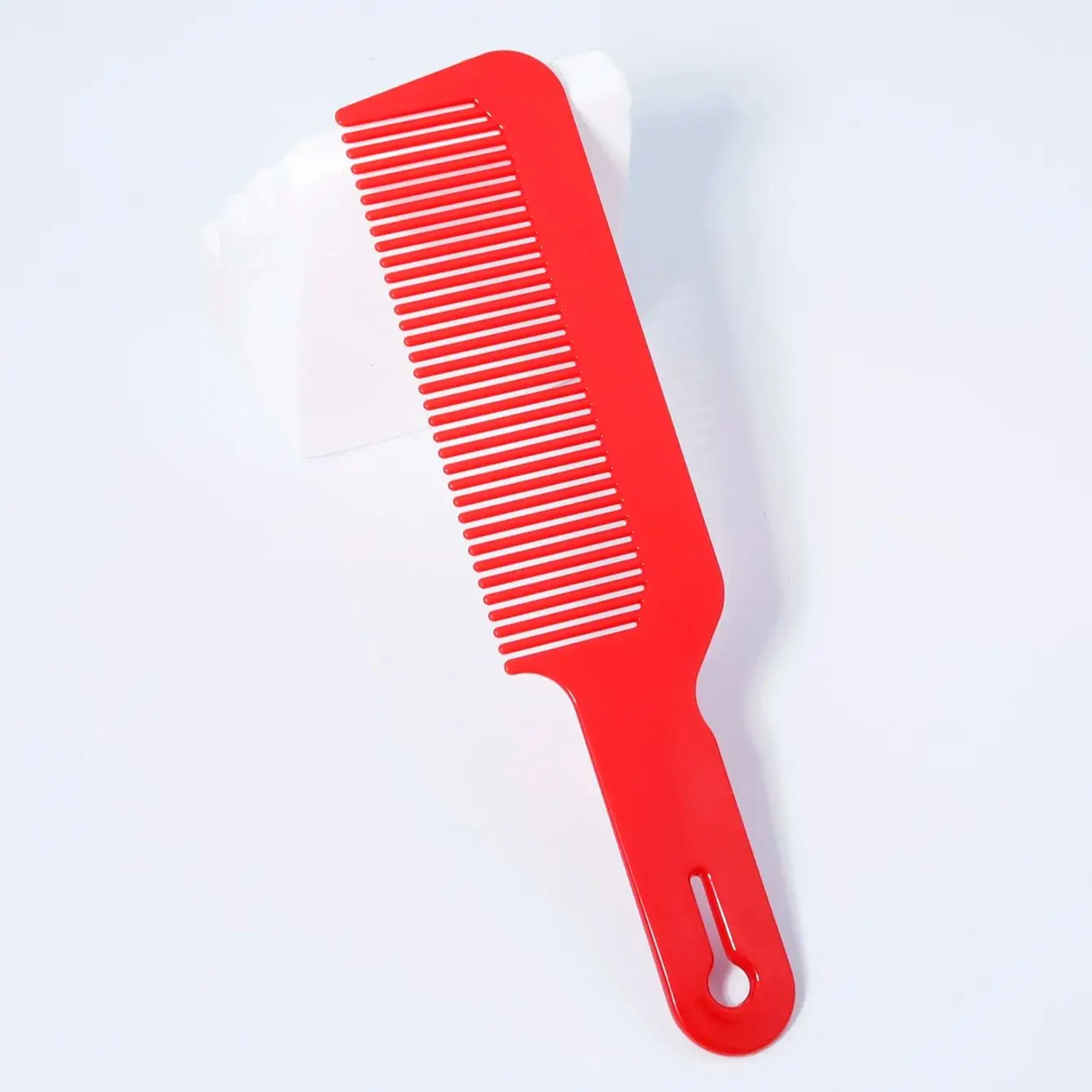 مشط حلاقة احترافي ذو أسنان دقيقة لتصفيف وإثارة ومضاد للكهرباء الساكنة وغير قابل للكسر ومقاوم للحرارة #6