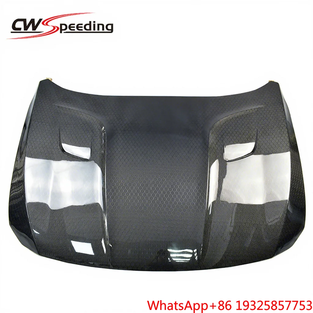 CUSTOMIZED HONEYCOMB CARBON FIBER HOOD BONNET for 2018-2021  BODY KIT