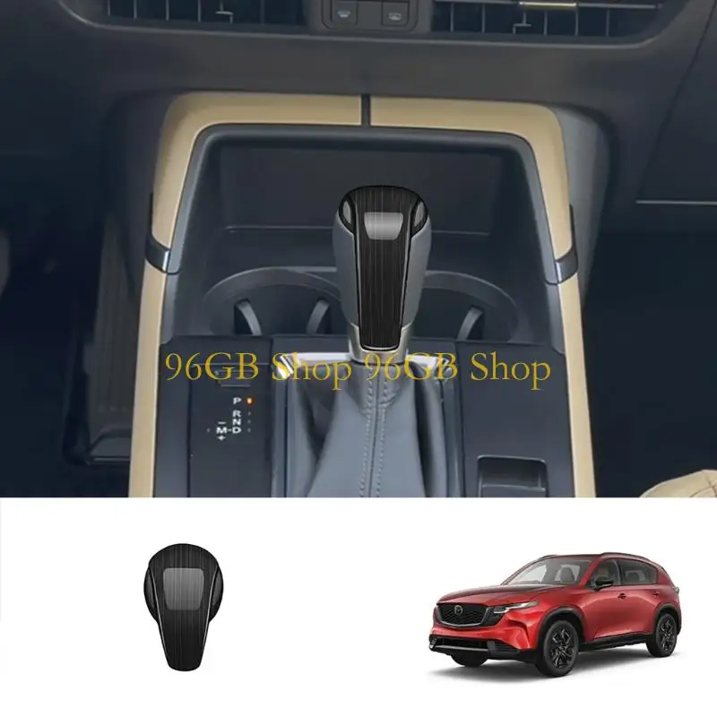 96GB Cabin Detail Lever Cover, ABS Trim Shell with Adhesive Backing for Vehicle-Matched Daily Driving Use, 1