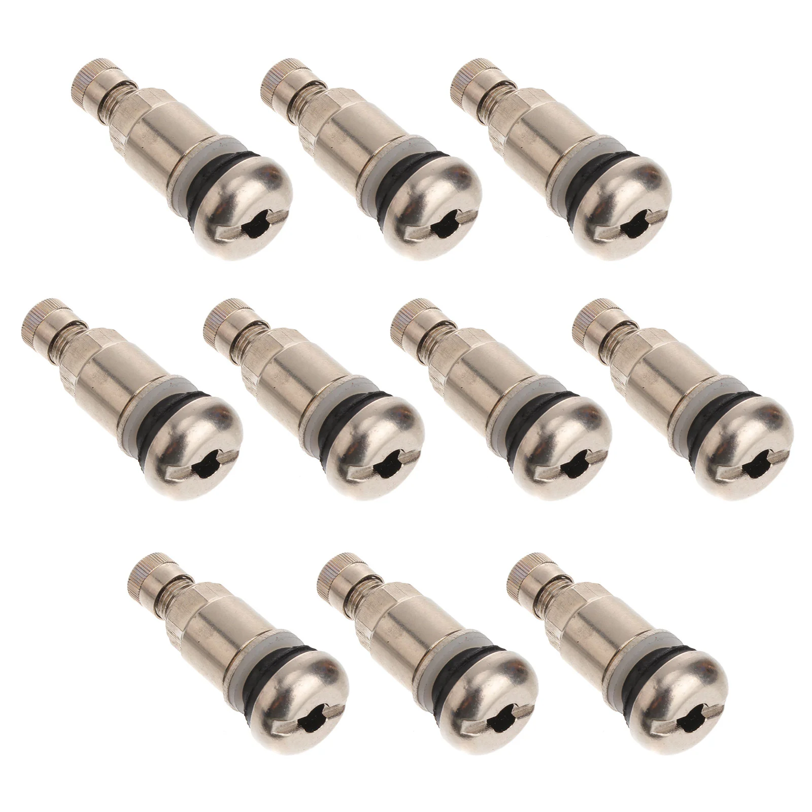 

10 Pcs Wheel Tire Valve Cars Bolt-in Tyre Valves Stems Removal Tool Stainless Steel Baby