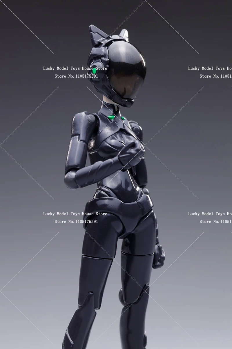 NOWY MODEL One N-01 in18 Team 1/18 Niebiesko Włosowa Anime Mobile Suit Girl Figurka Akcji Mini 3.75 cala Hainiu Studio Żołnierza Prezent