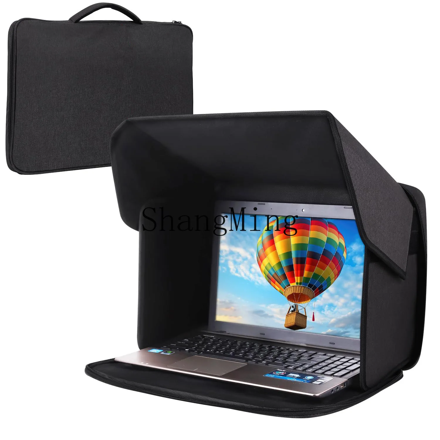 

PYH Spot Modern Simple Outdoor Laptop Shade Computer Privacy Cover Foldable Portable Laptop Case