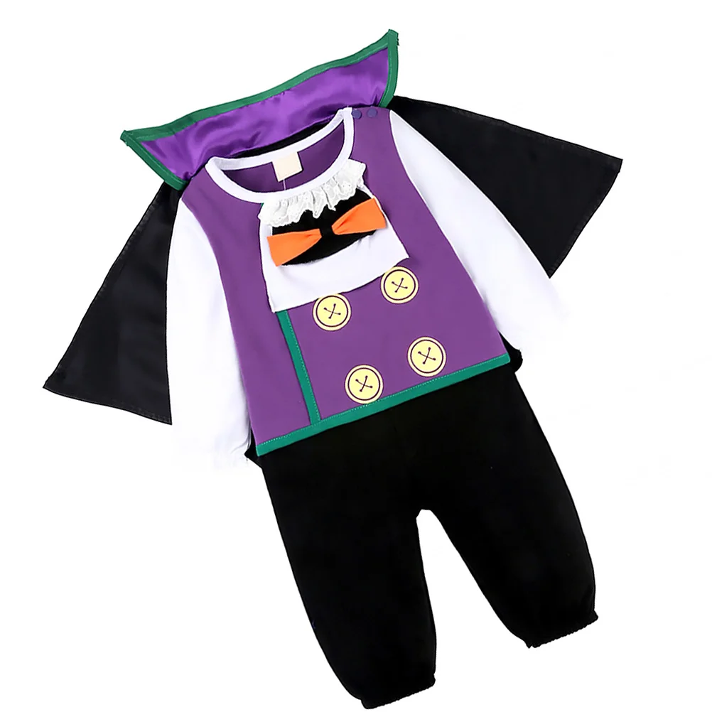 1 set 1 Set Baby Vampire Costume For Toddlers Outfit Kid Halloween Clothing Set Comfortable Wear Easy Clean Unique Look