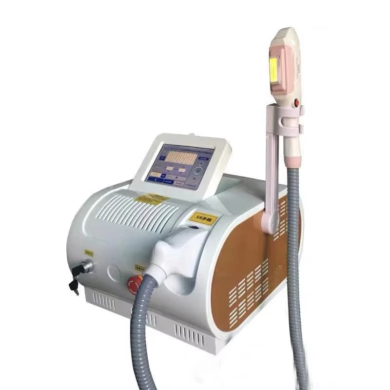 Epilatore professionale IPL + OPT macchina per la depilazione indolore Laser E-Light sbiancamento della pelle dispositivo permanente per la depilazione rapida